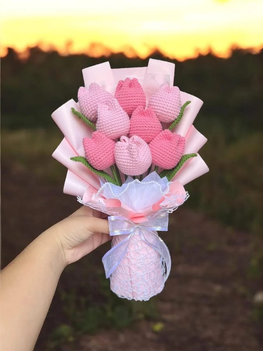 Ramo de Tulipanes Rosados