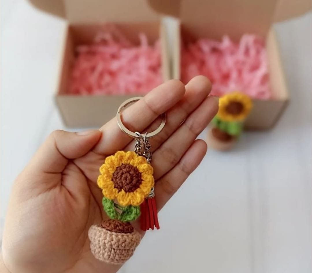 Llavero de Girasol