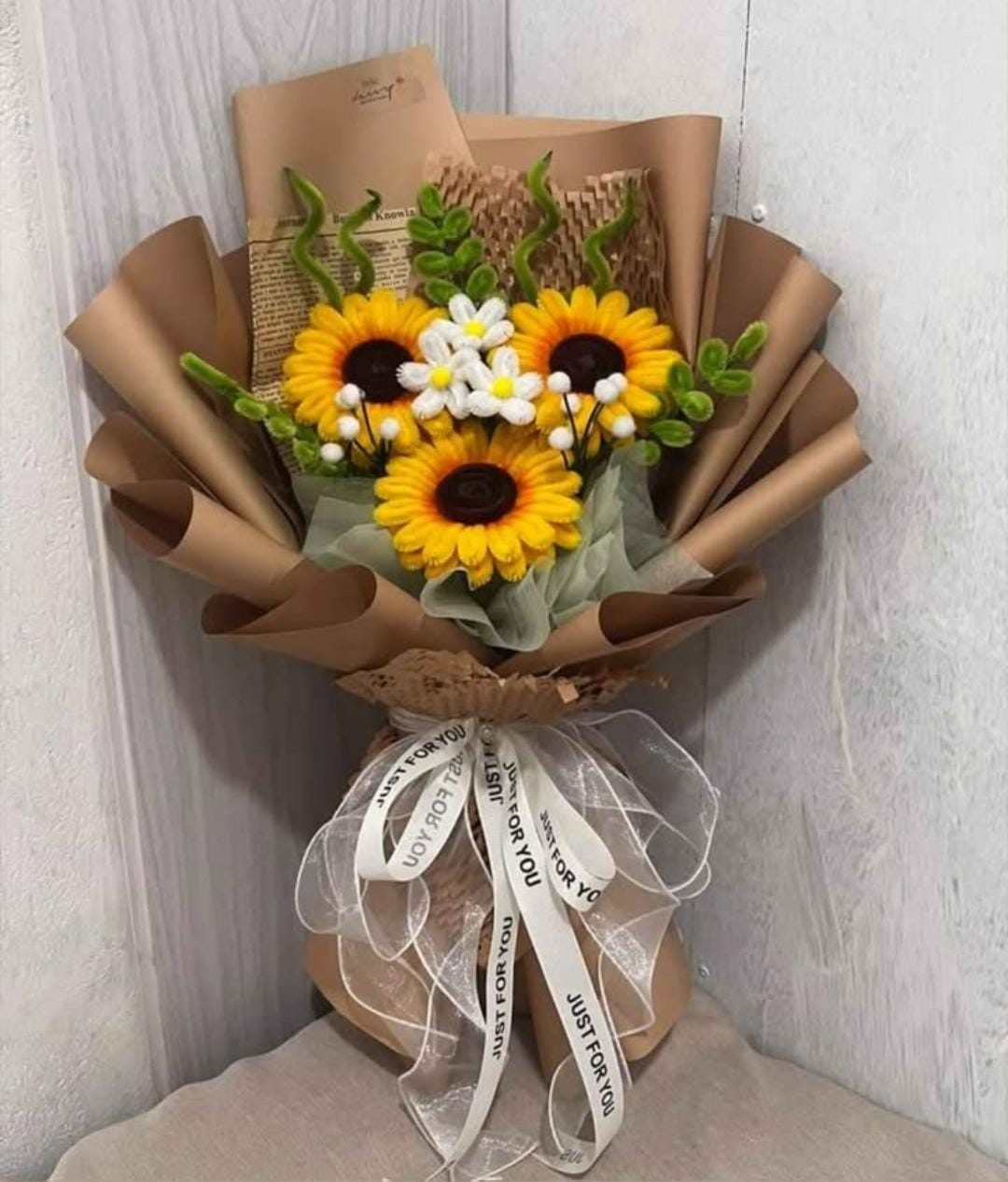 Ramo de Tres Girasoles